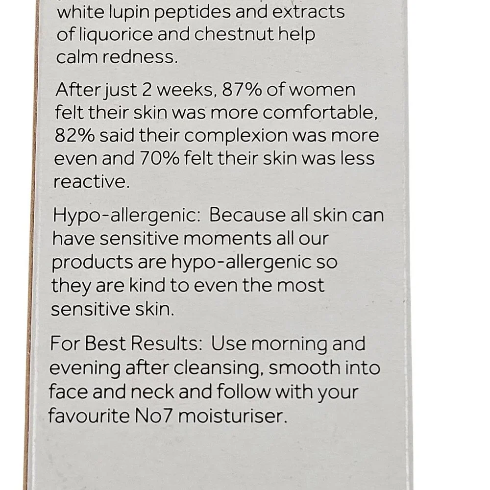 No7 Calm Skin Redness Relief Balm With Ceramides Liquorice 30ml HypoAllergenic - Picture 6 of 12